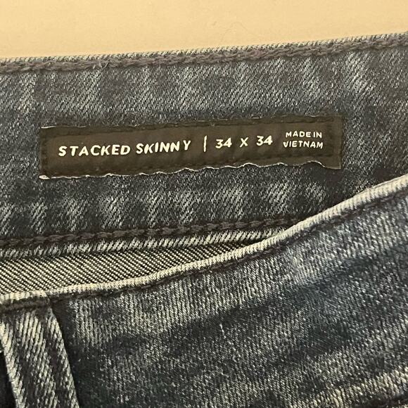 Pacsun Stacked Skinny Active Stretch Denim Jeans 34 x 34 - Picture 6 of 11